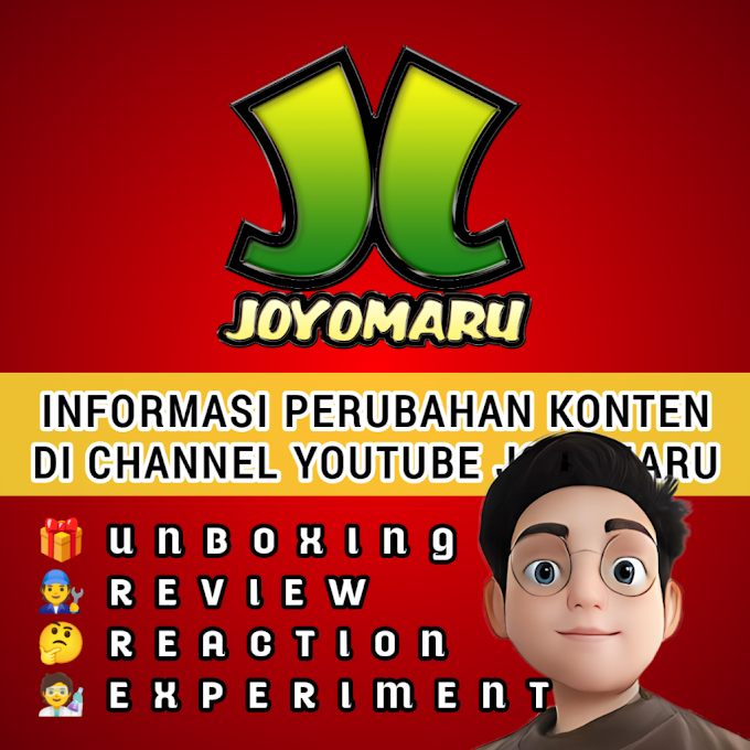 Perubahan di Channel YouTube JOYOMARU