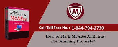 Fix if McAfee Antivirus not Scanning Properly