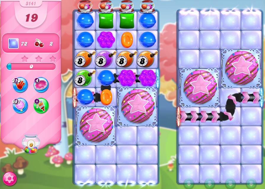 Candy Crush Saga level 3141