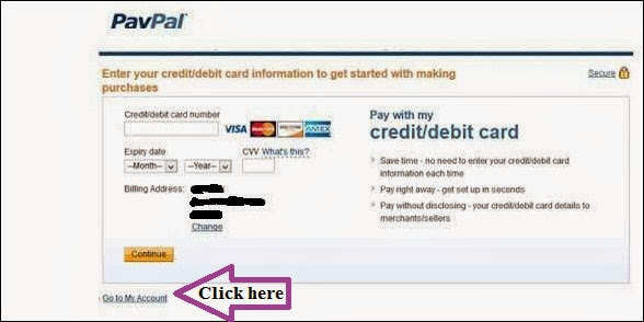 Paypal Account Registration- Step6