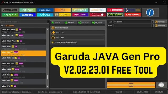 Garuda JAVA Gen Pro V2.02.23.01 Free Tool