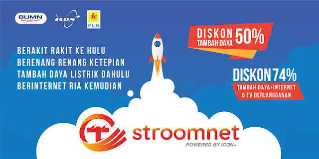 Murah 100 Ribuan Paket Internet Rumah Stroomnet dari PLN