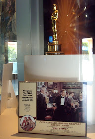 The Sting movie Oscar display