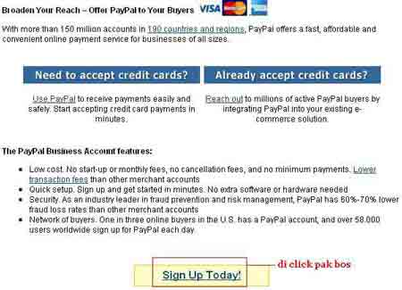 Sign up for PayPal and start accepting credit card payments instantly.