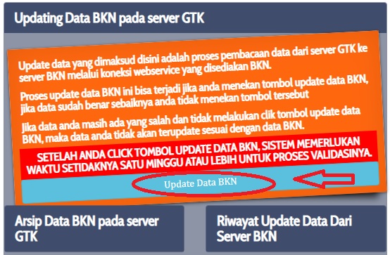 Penyebab TIDAK VALID pada info GTK 2020/2021