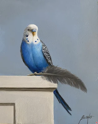 Birds of A Feather painting Patt Baldino