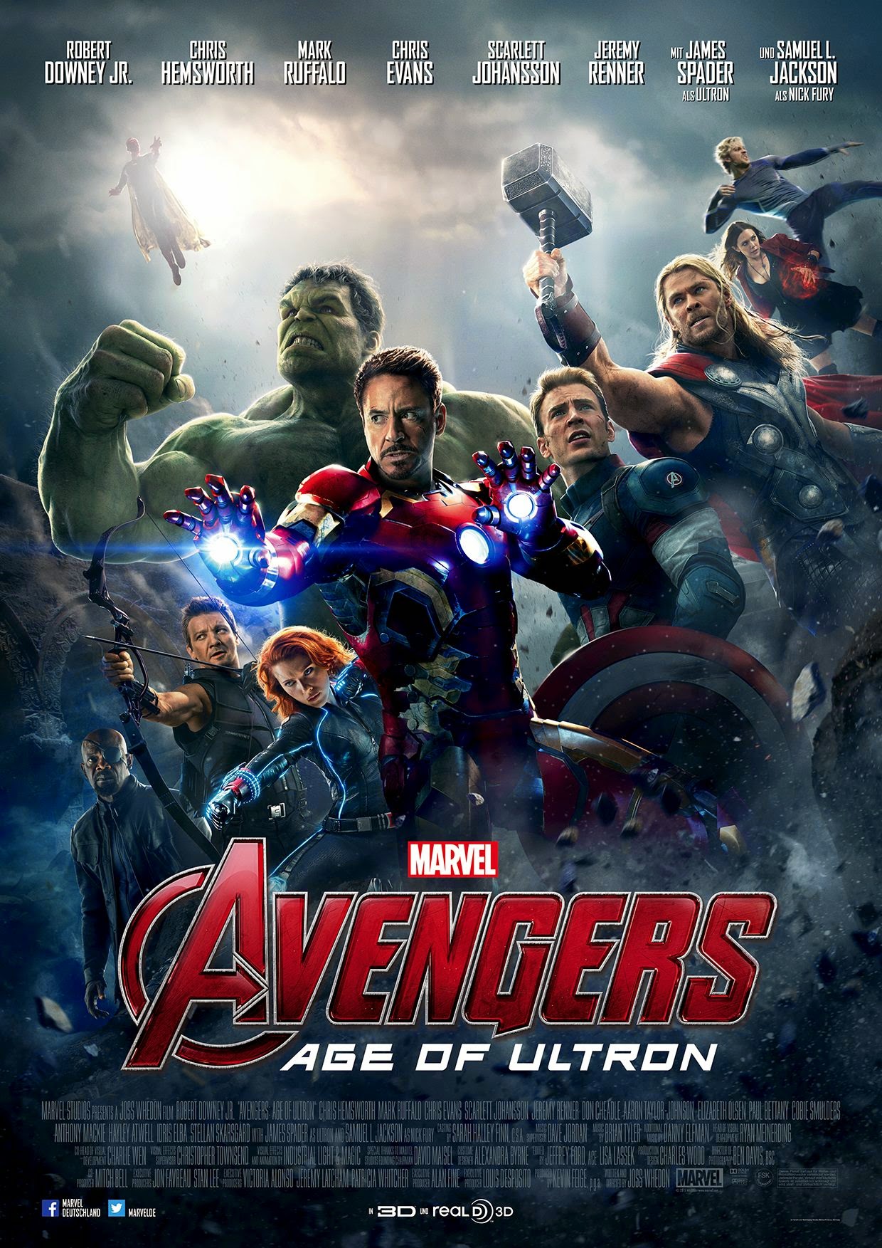 avengers czas ultrona plakat film recenzja iron man robert downey