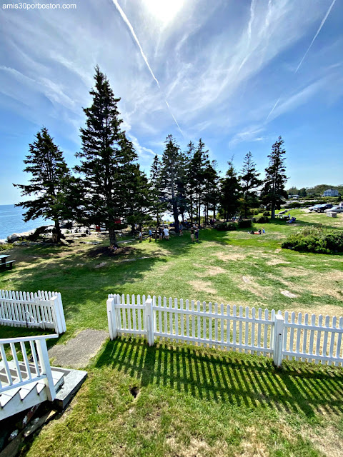 Zona de Picnic del Pemaquid Point Lighthouse Park en Bristol, Maine