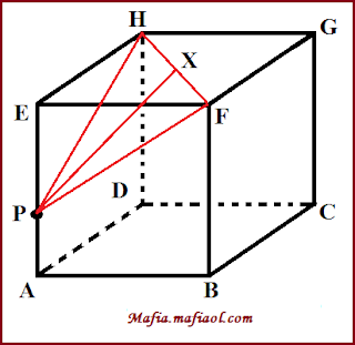 Agar lebih gampang memahami rujukan soal di bawah ini Contoh Soal dan Pembahasan Menghitung Jarak Titik ke Garis Pada Kubus