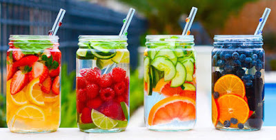 Discover the delicious water naturally flavored