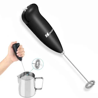 Portable Handheld Foam Maker Milk Frother Egg Beater High Powered Drink Mixer for Coffee Foam Maker Hown - store