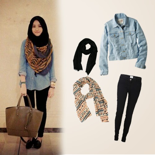 A N H 10 Style  Hijab  untuk  Cewe Tomboy 