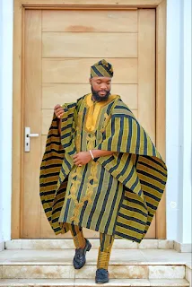 Traditional Wedding Agbada Style