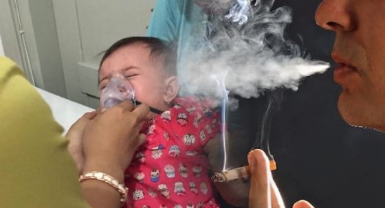 Selepas Merokok, Jangan Cium Dan Peluk Anak 