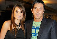 Alena Seredova Italy with Gianlugi Buffon 