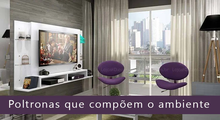 decoração modernas para suas salas