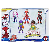 Marvel Spidey and His Amazing Friends Web Squad Figure Collection, 5 Action