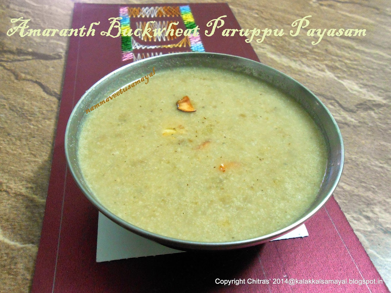 Amaranth - Buckwheat Payasam