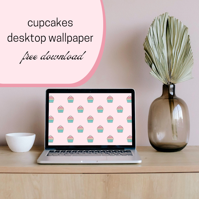 Cupcakes desktop wallpaper - free download