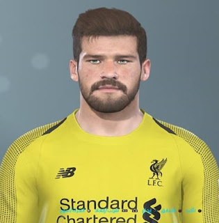 PES 2019 Faces Alisson Becker by Shenawy