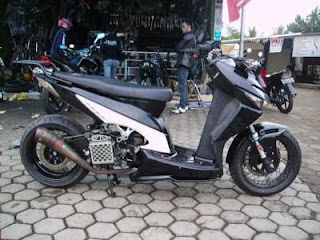 modifikasi motor honda vario terbaru 