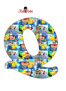 Lindo Abecedario de Pokemon. Cute Alphabet of Pokemon.