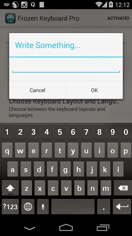 Frozen Keyboard Pro v1.0.9