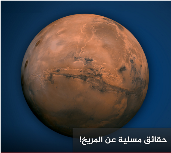 حقائق مسلية عن كوكب المريخ إطلع عليها