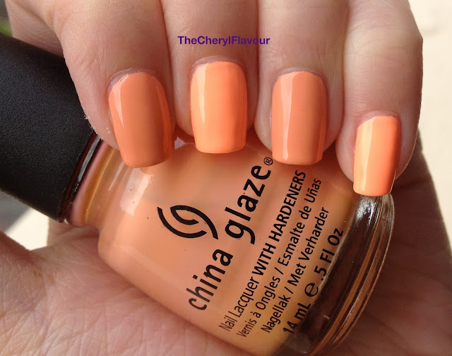 China Glaze Sun Of A Peach vs China Glaze Peachy Keen