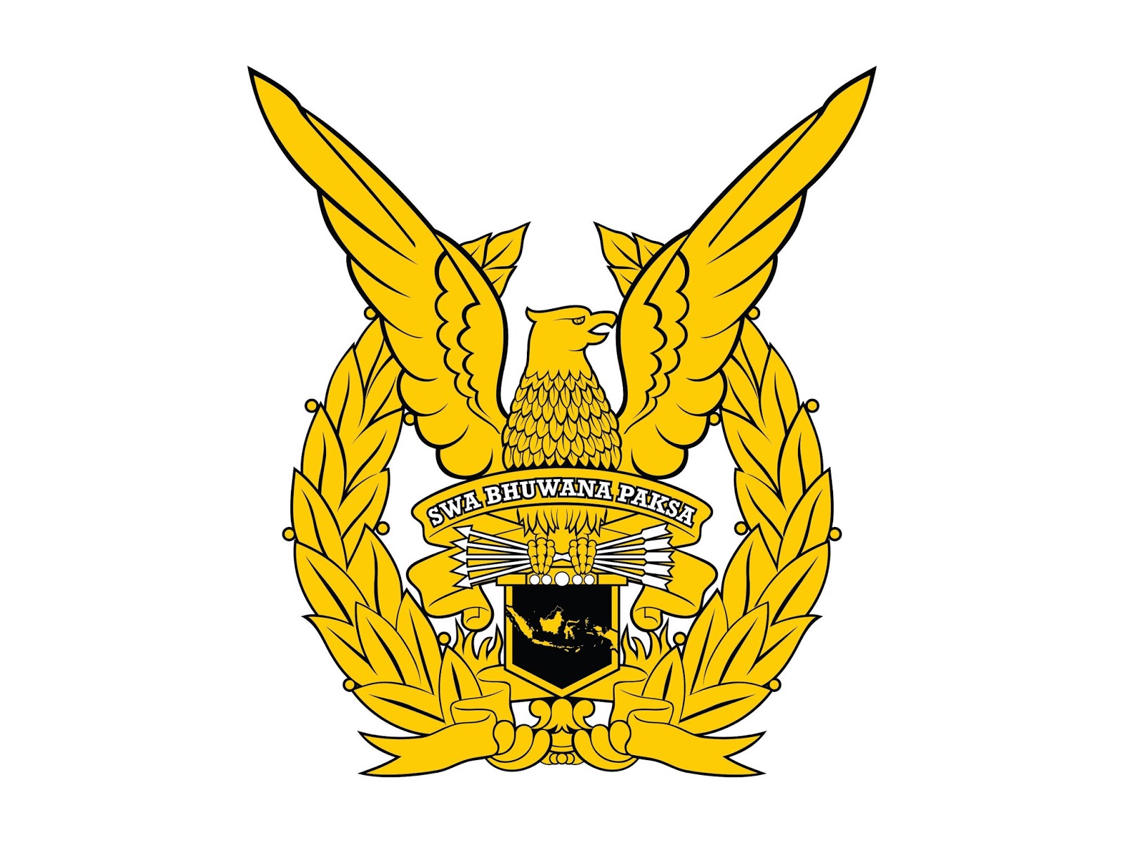 Logo TNI  Angkatan Udara AU Format Cdr PNG GUDRIL 