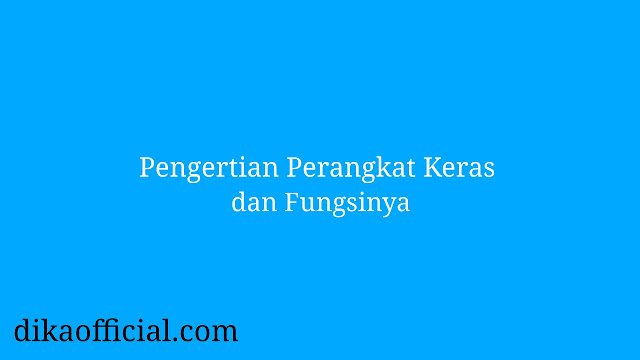 Perangkat Keras