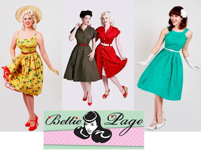 Betty page clothing