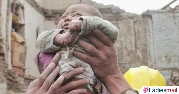 Bayi Terperangkap Akibat Gempa Nepal Berhasil Diselamatkan, ini Adalah Keajaiban