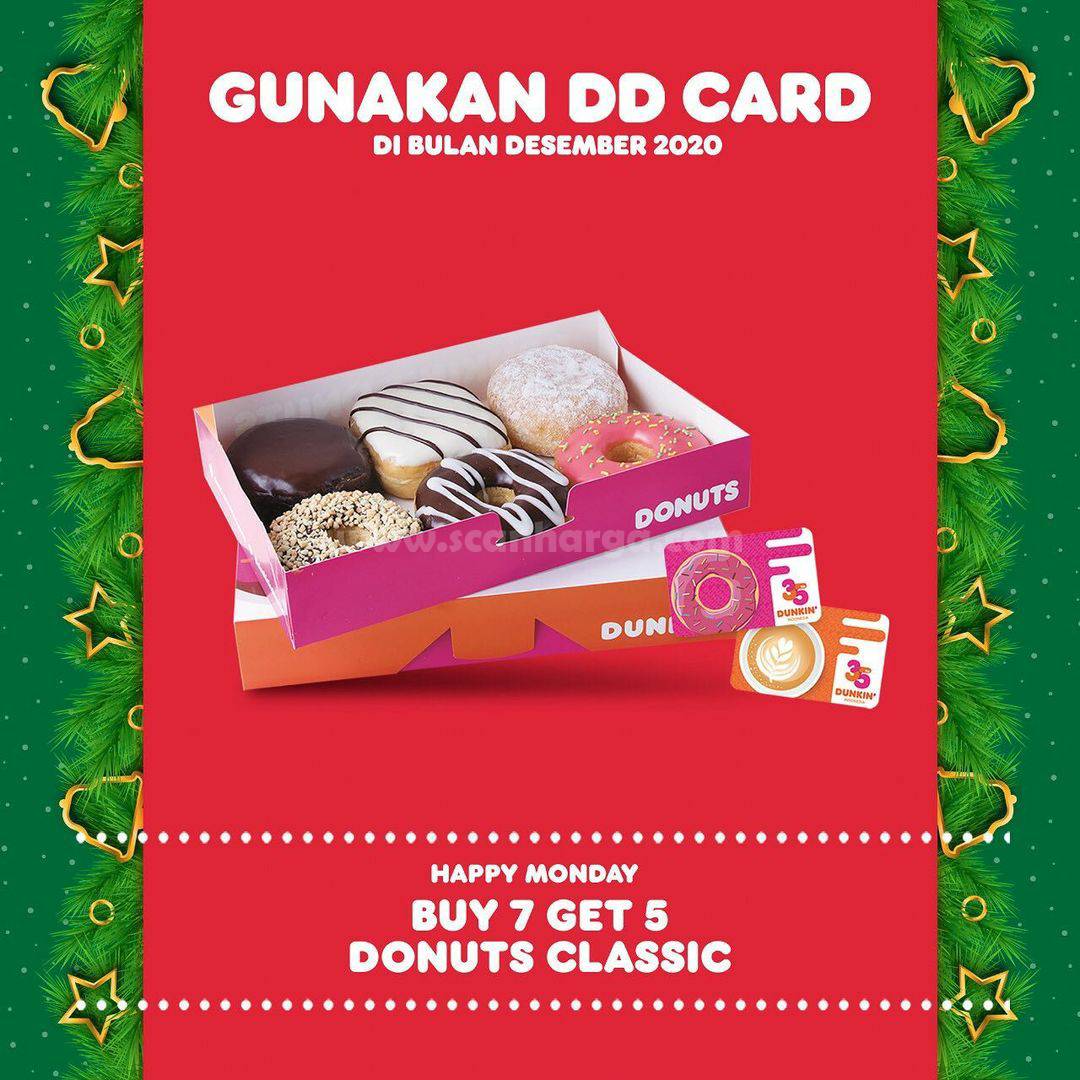 Dunkin Donuts Promo Beli 1 Gratis 1 Dengan DD Card*