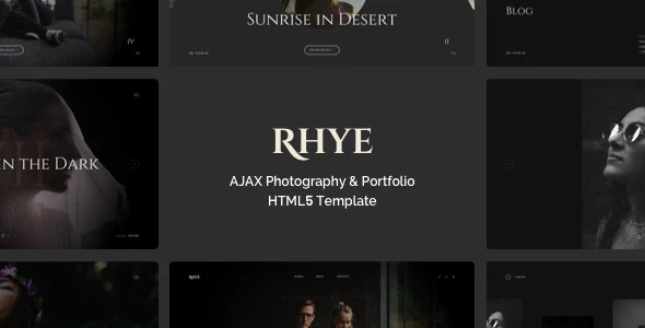 AJAX Portfolio HTML5 Template