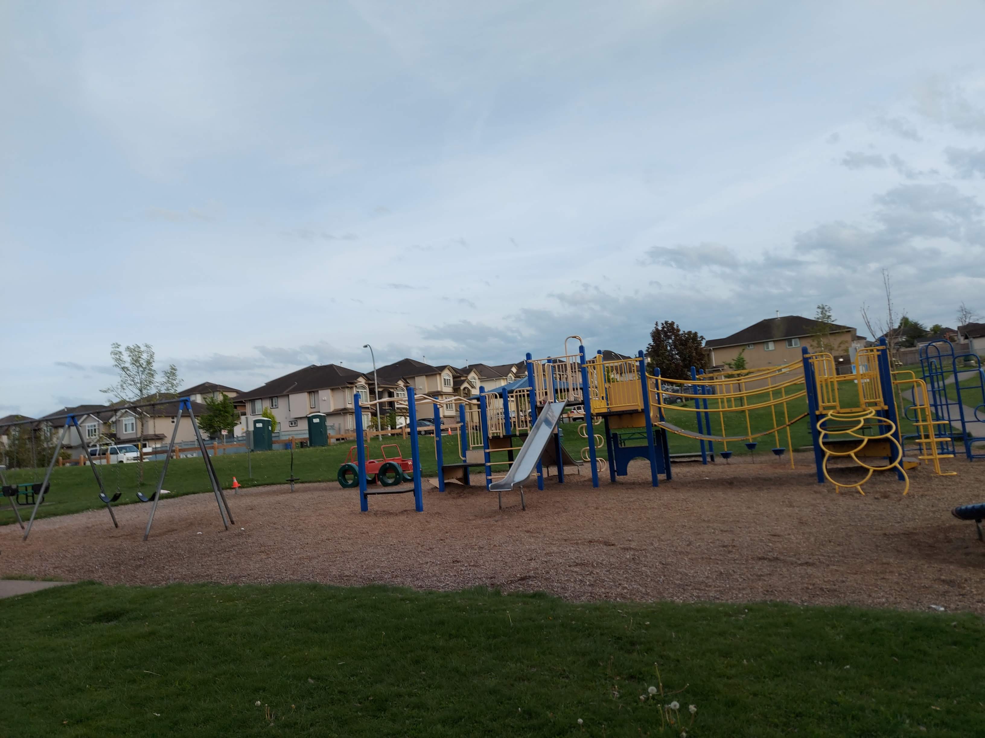 Playground by the discovery trail