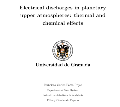 Electrical discharges in planetary upper atmospheres: thermal and chemical effects