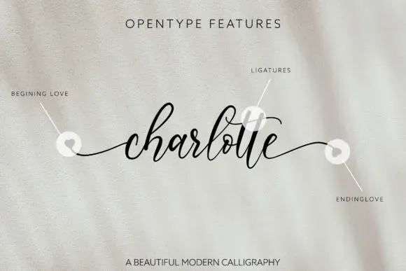 Lisalovely Calligraphy Font