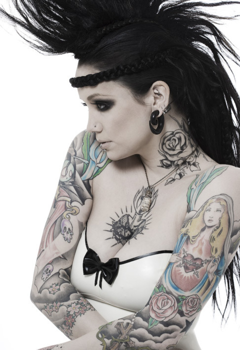 womens sleeve tattoo ideas