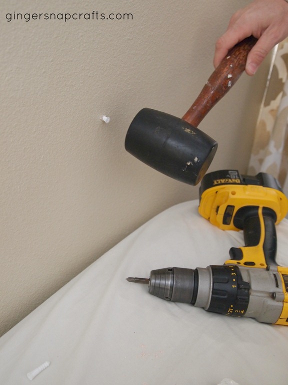 diy headboard shutters