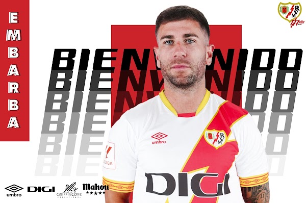 Oficial: Rayo Vallecano, llega cedido Embarba Oficial: Rayo Vallecano, llega cedido Embarba