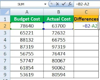 How To Subtract In Excel with Example | जाने एक्सेल में माइनस कैसे करते है?