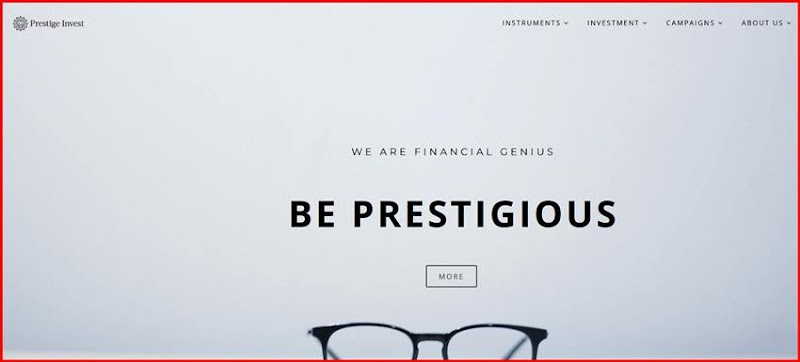 [Мошенники] prestigeinvest.finance – Отзывы, развод, обман! Брокер Prestige Invest мошенник