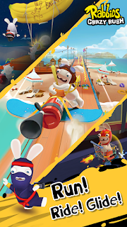 Rabbids Crazy Rush MOD APK v1.1.4 Terbaru Unlimited Money + Coins