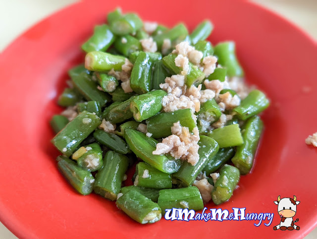 French Beans with Minced Meat