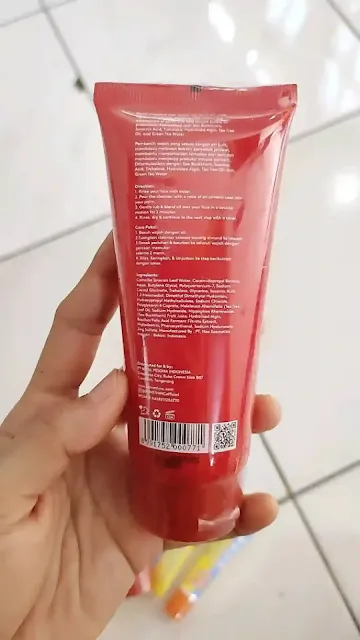 ingredients Somethinc ACNEDOT Cleanser