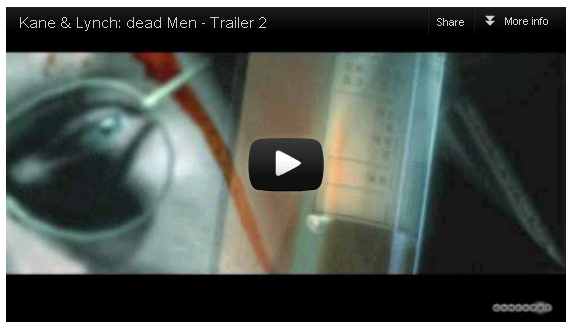 Trailer del Juego Kane y Lynch Dead Men [720p HD]