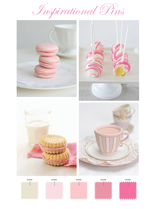 Pretty pink sweets