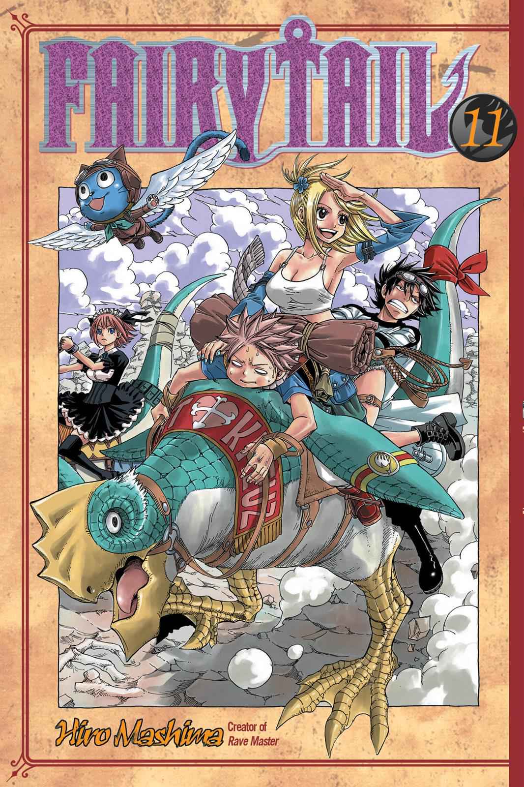 Lucy Heartfilia in Fairy Tail Manga Volume and Chapter Covers