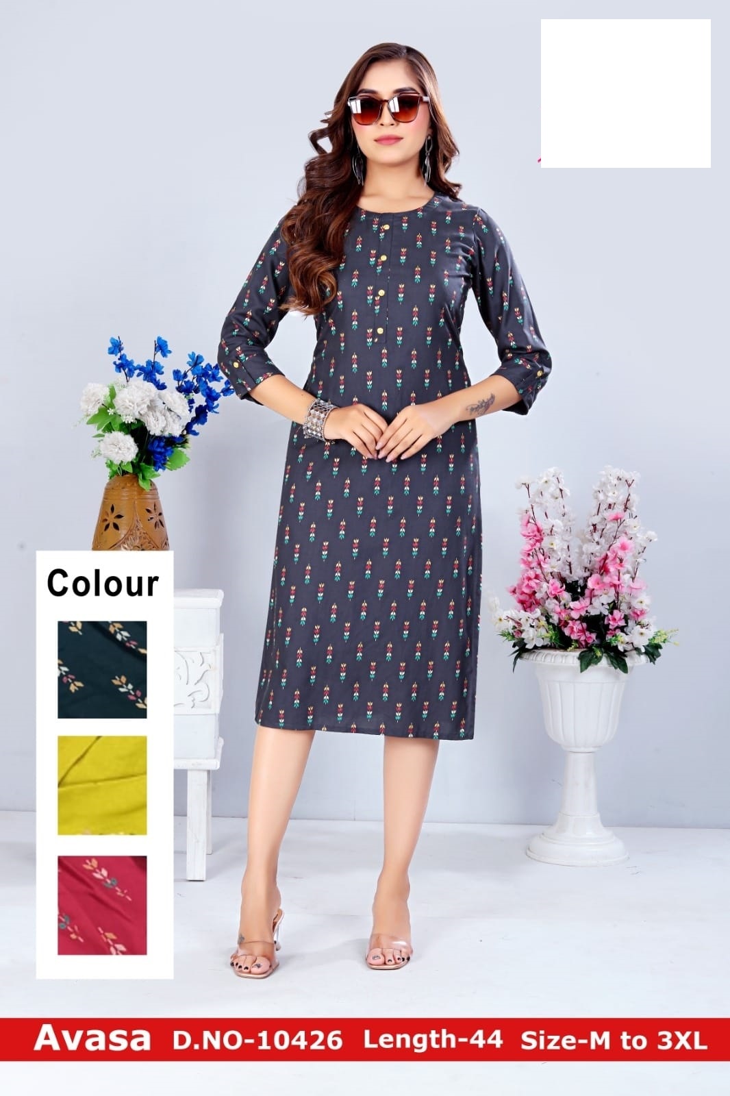 bangalore wholesale branded Kurtis||Avaasa fusion branded||200Rs||single  courier available - YouTube